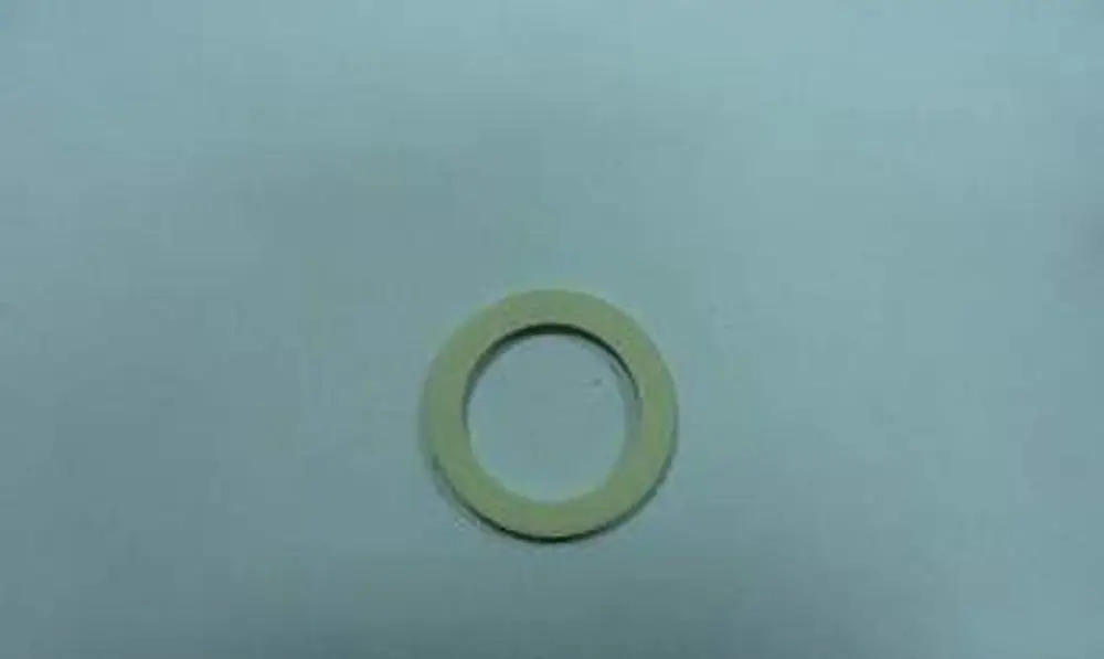 Dichtung im Formkreis, hell, gleichmäßig, auf heller Unterlage. Das Produkt wird von der Marke Remeha präsentiert.